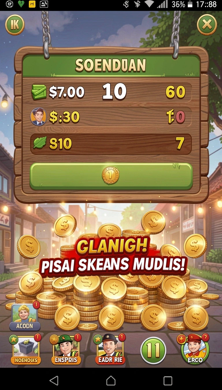Tampilan utama aplikasi Review Aplikasi the777 yang intuitif dan efisien.