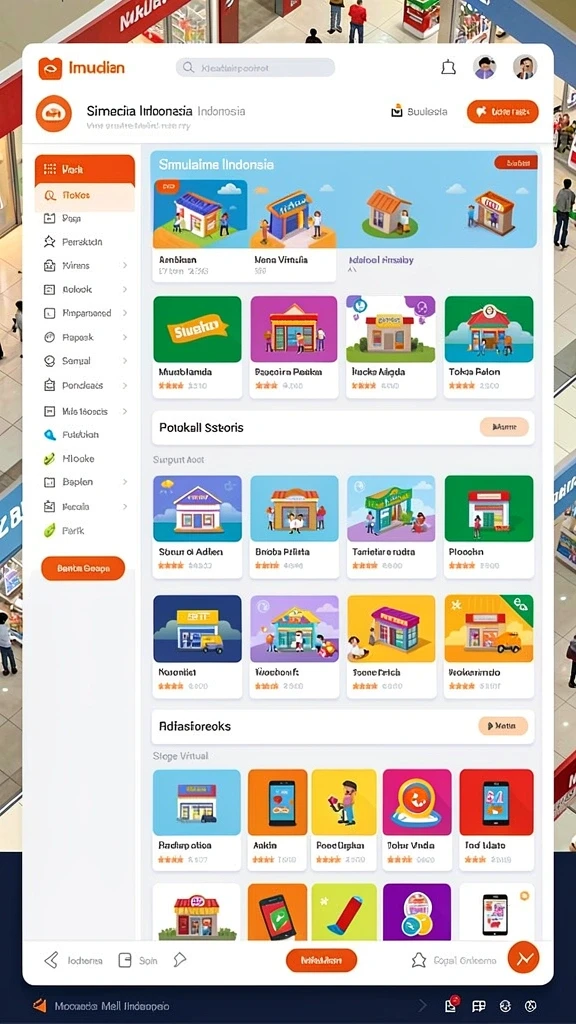 Tampilan utama aplikasi Download 77rp brand APK untuk Android yang intuitif dan efisien.