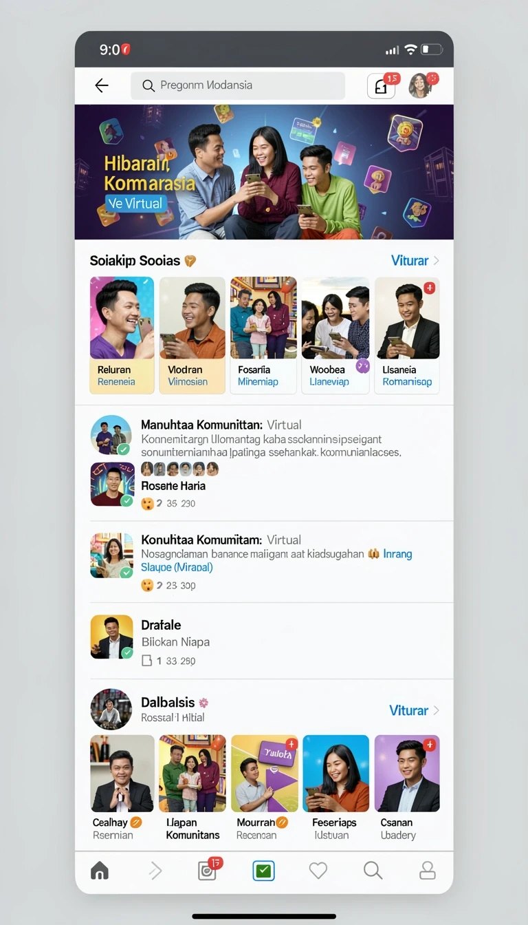 Tampilan utama aplikasi Review Aplikasi kratonbet yang intuitif dan efisien.