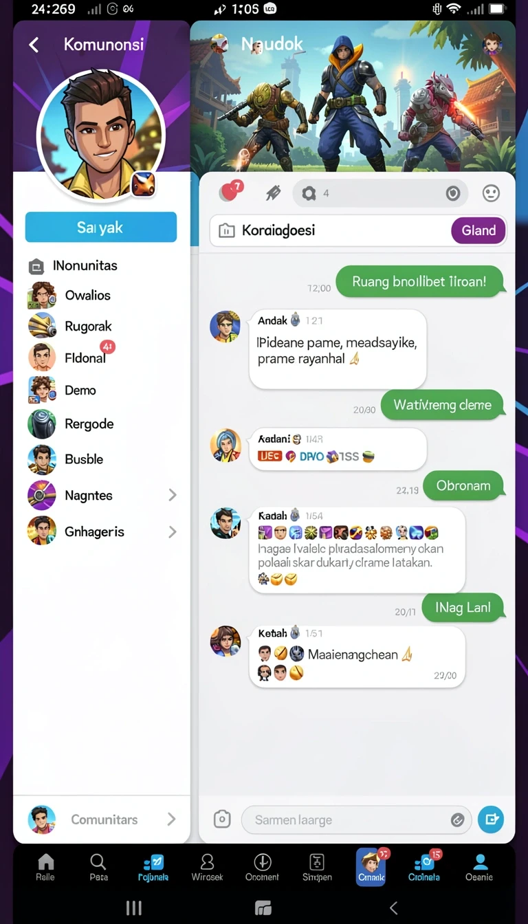 Tampilan utama aplikasi Review Aplikasi royalplay yang intuitif dan efisien.